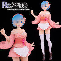 Figure ฟิกเกอร์ จากการ์ตูนเรื่อง Re Zero Starting Life in Another World รีเซทชีวิต ฝ่าวิกฤตต่างโลก Rem เรม ชุดยูกาตะ Ver Anime ของสะสมหายาก อนิเมะ การ์ตูน มังงะ คอลเลกชัน ของขวัญ Gift จากการ์ตูนดังญี่ปุ่น New Collection Doll ตุ๊กตา manga Model โมเดล