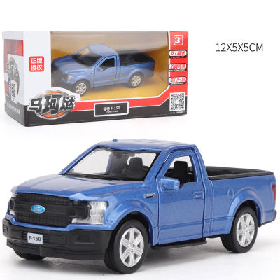 Bestoy RMZ FORD F-150 Raptor Pickup Authorized Alloy Car Model 1: 36 Pull Back Door Boy Children Toy Decoration Collection