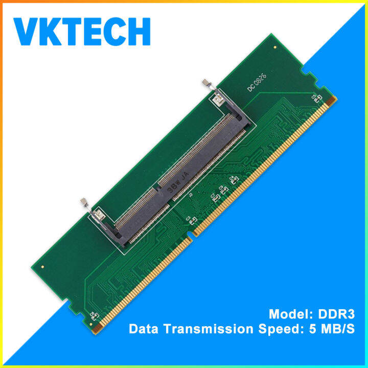 vktech-แล็บท็อปแบรนด์ดัง200ขา-so-dimm-ไปยังเดสก์ท็อป240ขาอะแดปเตอร์-ddr3-dimm