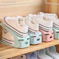 ✢◇❂ Durable Adjustable Shoe Organizer Footwear Support Slot Space Saving Cabinet Closet Stand Shoes Storage Rack Shoebox