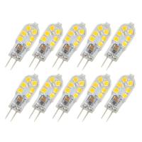 【100%-New】 Galxo Beeforo G4หลอดไฟ LED 2835 12led หลอดฮาโลเจน20วัตต์เทียบเท่า DC 12โวลต์สีวอร์มไวท์/ขาว3000K,6000K องศา (10แพ็ค)