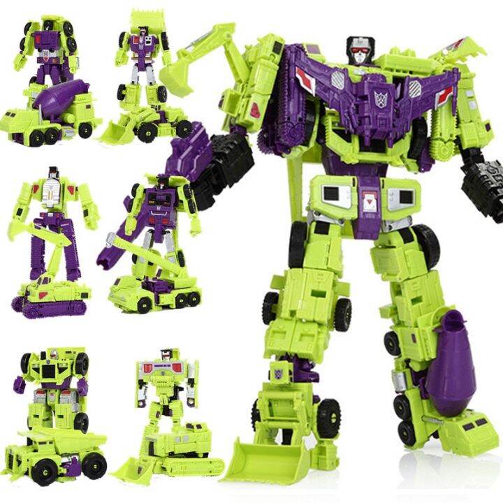 haizhixing-6-in-1-new-transformation-toys-anime-devastator-action-figure-ko-g1-robot-aircraft-engineering-vehicle-model-boy-kids