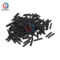 400pcs 3.5mm Polyolefin Heat Shrink Tubing Electrical Connection Wire Cable Wrap 2:1 Insulated Sleeving Tubing Set Black PVC Electrical Circuitry Part