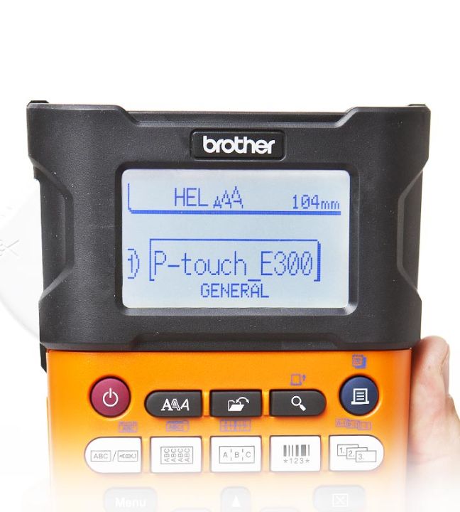 brother-p-touch-pt-e300vp-label-maker-เครื่องพิมพ์ฉลากแบบพกพาสำหรับงานไฟฟ้า-ภาษาอังกฤษและไทย-ของแท้-ประกันศูนย์-1-ปี