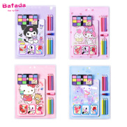 Bafada For Kawaii Tranh Hoạt Hình Sách Tô Màu Hello Kitty Kuromi