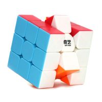 Qiyi Warrior W 3x3x3 Magic Cube Professional 3x3 Speed Cubes Puzzles Qiyi Warrior S 3 by 3 Speed Cube Childrens Educational Toy Brain Teasers