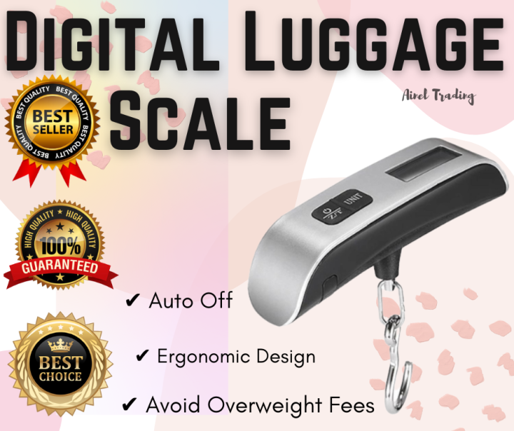 Travel Luggage Scale, Portable Electronic Scale With Hook, Gram