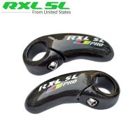 RXL SL Mountain Bike Bar Ends Carbon Black Bicycle Handlebar Horn Small Auxiliary Handlebar UD Glossy MTB Ergonomic Bar End