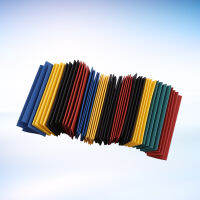 328pcs คละสี 2: 1 Heat Shrink Wrap Sleeves Tubing Tube Sleeving Wire Cable