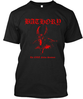 Limited NWT Bathory The CVLT Nation Sessions Swedish Black Metal T-Shirt S-4XL