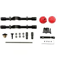 for WPL D12 Rear Metal Shaft Shell Differential Gear with Driving Shaft DIY Upgrade Accessories RC Car Toy Model