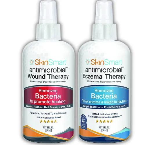 SkinSmart Eczema Therapy Antimicrobial Wound Therapy Safely Removes