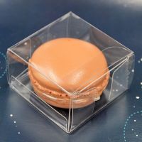 【YF】♛✈  10pcs Plastic Boxes Transparent Macarons Storage Supplies Chocolate Donut