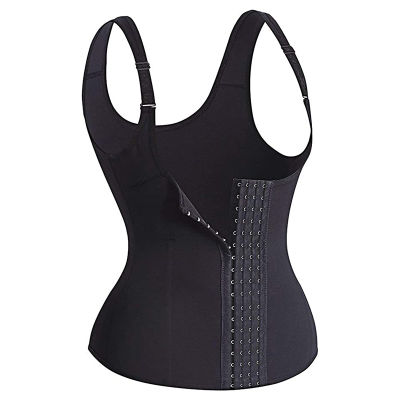 YBFDO Waist Trainer Vest Corset for Women Weight Loss Body Shaper Slimming Shirt Compression Sauna Suit Sweat Workout Tank Tops