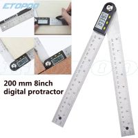 ▥ 200/300mm 8inch digital protractor inclinometer goniometer digital angle finder meter electronic protractor angle ruler