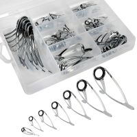 Fishing Rod Guides Set Repair Rings Frames Tips Top Guide