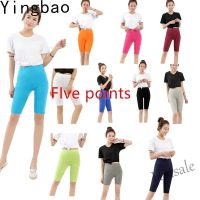 【hot sale】◎ D19 Yingbao 40-100kg Short Legging Women Pants Plus Size Las Modal cotton Cropped Capris Summer 2022 home Wear thin Capris spring and summer Yoga Sport Soft High Waist Elastic Slim