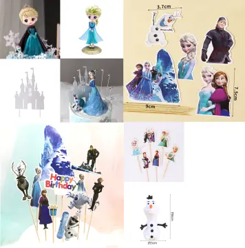 Anna, Olaf and Elsa, Frozen: Free Printable Cake Toppers.  Frozen elsa cake  topper, Frozen cake topper, Elsa cake toppers