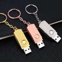 แฟลชไดร์ฟ flash drive แฟลชไดร์ฟ usb แฟลชไดร์ฟ โลหะ มีให้เลือ 3 สี สีทอง สีเงิน และ สีชมพู 16GB 32GB 64GB