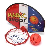 Kids Game Indoor Hanging Basketball Board Parent-child Interaction Toys Netball Hoop Mini Basketball