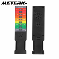 Meterk แบบพกพา Electromagnetics Field EMF Gauss Meter มือถือ EMF Meter Magnetic-Field Monitor บ้านสิ่งแวดล้อมไฟฟ้าเครื่องตรวจจับแม่เหล็กไฟฟ้า9 LED Gauss Meter