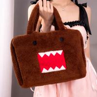 Domo-kun Handbag Classic Storage Bag Shoulder Bag Anime Stuffed Backpack Girls Children Gifts