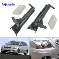 Boquilla de lavado faros bomba pulverización limpieza faros tapa cubierta para Toyota AVENSIS T25 2006 2007 2008 85208-05021