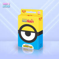 SOS T1 พลาสเตอร์ Minion 2.5 x 5.6 ซม.  จำนวน : 6 แผ่น (3 ลาย) พลาสเตอร์กันน้ำมินเนี่ยน เอสโอเอส กันน้ำ ปิดแผล