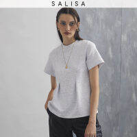 SALISA - T-SHIRT inverted pleated