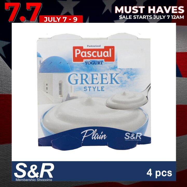 Greek Plain Yogurt 4pcs | Lazada PH