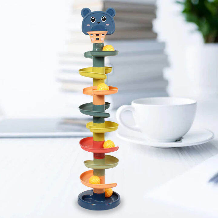 Ball Ball Tower Baby Ball Drop Tower Interactive Safe To Play for