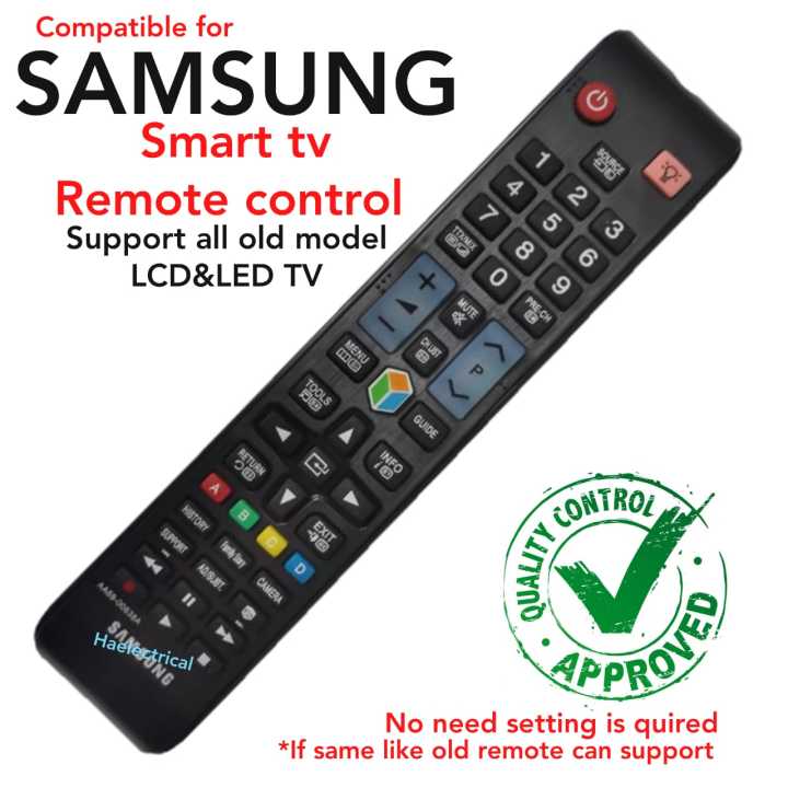 Samsung LED Smart TV Remote Control With Smart Function | Lazada