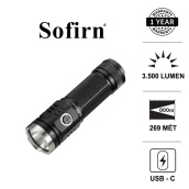 SOFIRN SP33 V3 đèn pin chiếu rộng độ sáng 3500 lumen chiếu xa 269m LED