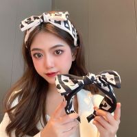 【YF】 Womens Headband Fashion Bow Hairpin for Hair Washing Wide-Edge Band Girls Accessories Headwear