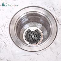 [Chinatera] Stainless Steel Sink Filter Shower Sewer Outfall Anti-blocking Floor Drain Strainer Bathtub Hair Catcher Stopper Kitchen Bathroom Accessor