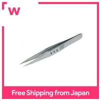 [HOZAN] PP-106 Knurled Tweezer 0.3 mm Thickness Type|Overall Length 125 mm/Stainless Steel