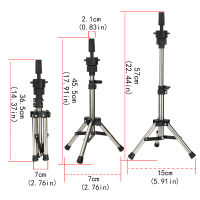 Training Head Ajustable Wig Stands Mannequin Head Tripod Stand Support Hairstyles Hairdressing Clamp Holder for Practice