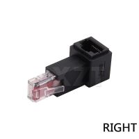 【Be worth】 C&amp;T e-MartMall PZ 1ชิ้นหลายมุม90องศา RJ45ขึ้นลงขวาซ้ายมุม8P8C FTP STP UTP อะแดปเตอร์ Lan Ethernet เครือข่าย Cat 5e