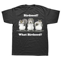 Funny What Birdseed Squirrel T Shirts Summer Style Graphic Cotton Streetwear Short Sleeve Birthday Gifts T-shirt Mens Clothing XS-4XL-5XL-6XL