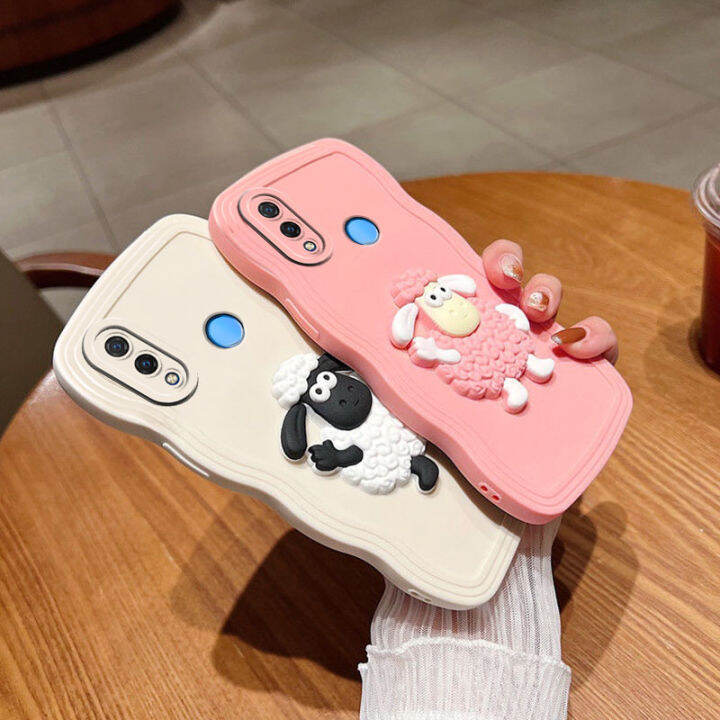 jiefie-แกะน่ารักเคสโทรศัพท์สำหรับ-huawei-y9-2019-y9-prime-nova-3i-5t-7-se-8-se-9-se-originality-wave-edge-แฟชั่น-soft-tpu-ฝาครอบโทรศัพท์