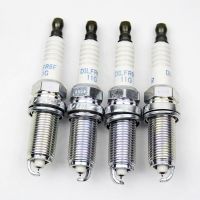 4pcs 12290-RBJ-003 DILFR6F11G Dual Iridium Spark Plug For Honda Insight 1.3 Hybrid Civic IX 1.5 DILFR6F-11G Spark Plugs Wires