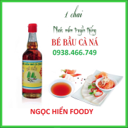 1 thùng nước mắm Bé Bầu loại thượng hạng chai tròn thủy tinh 500ml