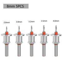 5pc 8mm Shank HSS Countersink งานไม้เราเตอร์ชุดบิตมิลลิ่งคัตเตอร์สกรูสกัด Remon Demolition