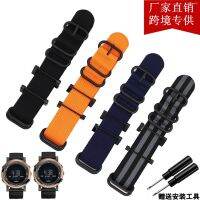 ⌚ Watch strap accessories นาฬิกากลางแจ้ง Suunto ผ้าใบไนลอน SUUNTO พร้อมชุดแกนหลัก 24 มม. พร้อมจุดเชื่อมต่อเครื่องมือ