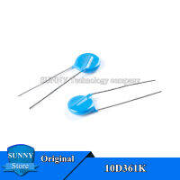 10Pcs Original 10D361K 361K10D Varistor ± 10% ใหม่เดิม