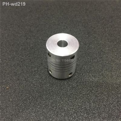 6pcs Flexible Coupling DR 6.35x8mm D25 L30 6.356mm to 8mm CNC Stepper Motor Shaft Coupler 3D Printer Encoder Connector Aluminium