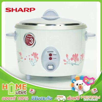 SHARP หม้อข้าว1.8ลิตร สีเทา รุ่น KSH-D18 GY