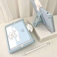 Sanrio Cinnamoroll ขาตั้ง,เคส2023คล้อง10.2 2021อากาศสำหรับ iPad Mini 6 Air 4 10/9ป้องกันซิลิโคน Pro 11นิ้ว