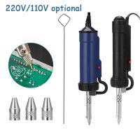 【hot】▬ Electric Desoldering Machine Solder Tin Sucker Soldering Remove With Nozzles