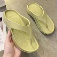 Flip Flop Men Sandals Indoor Beach Summer Male Soft House Slippers Women Platform Heels Shower Shoes Home Pillow Slides